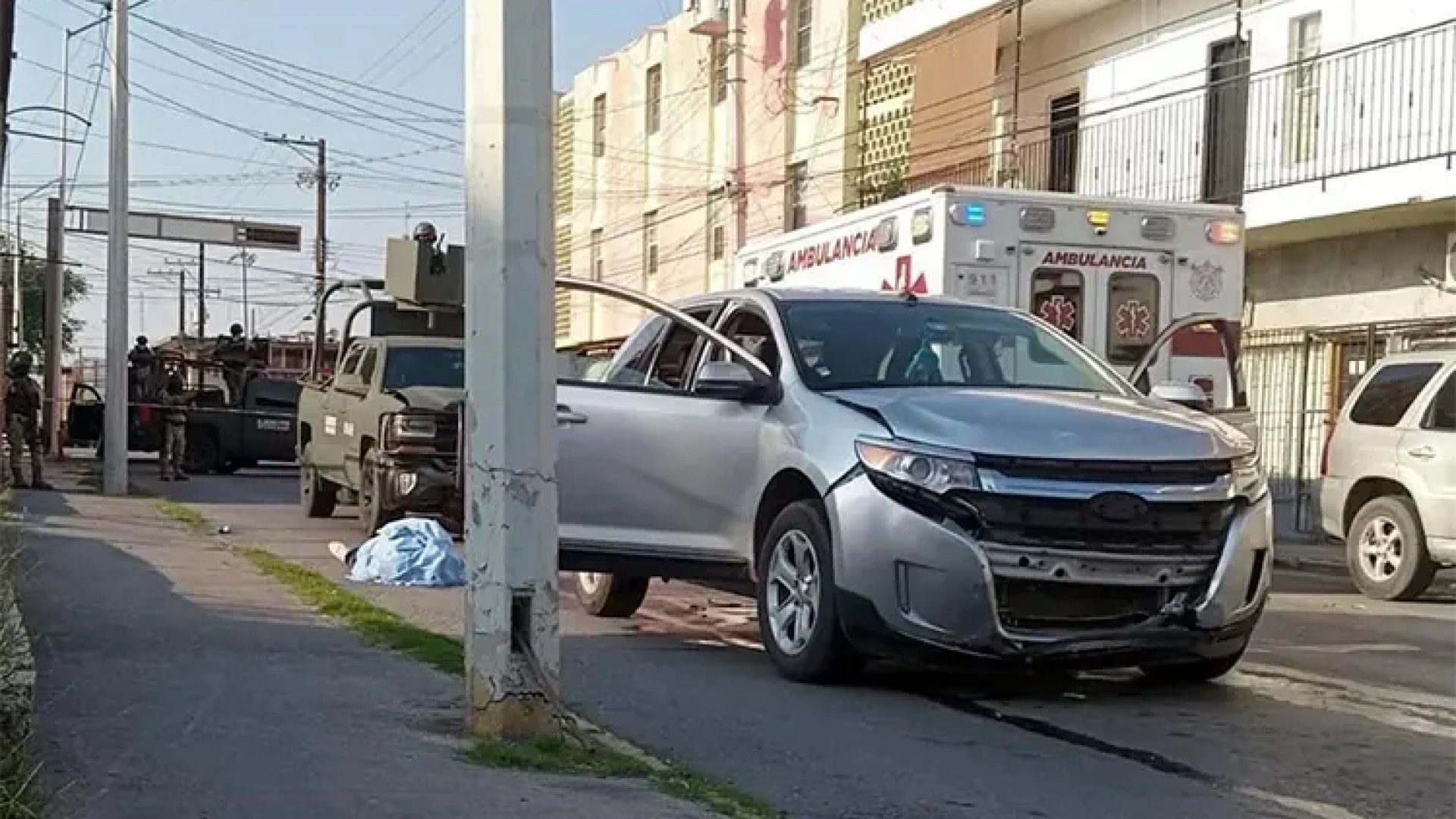 Tras choque por alcance, militares ejecutan a pasajero en Nuevo Laredo, Tamaulipas