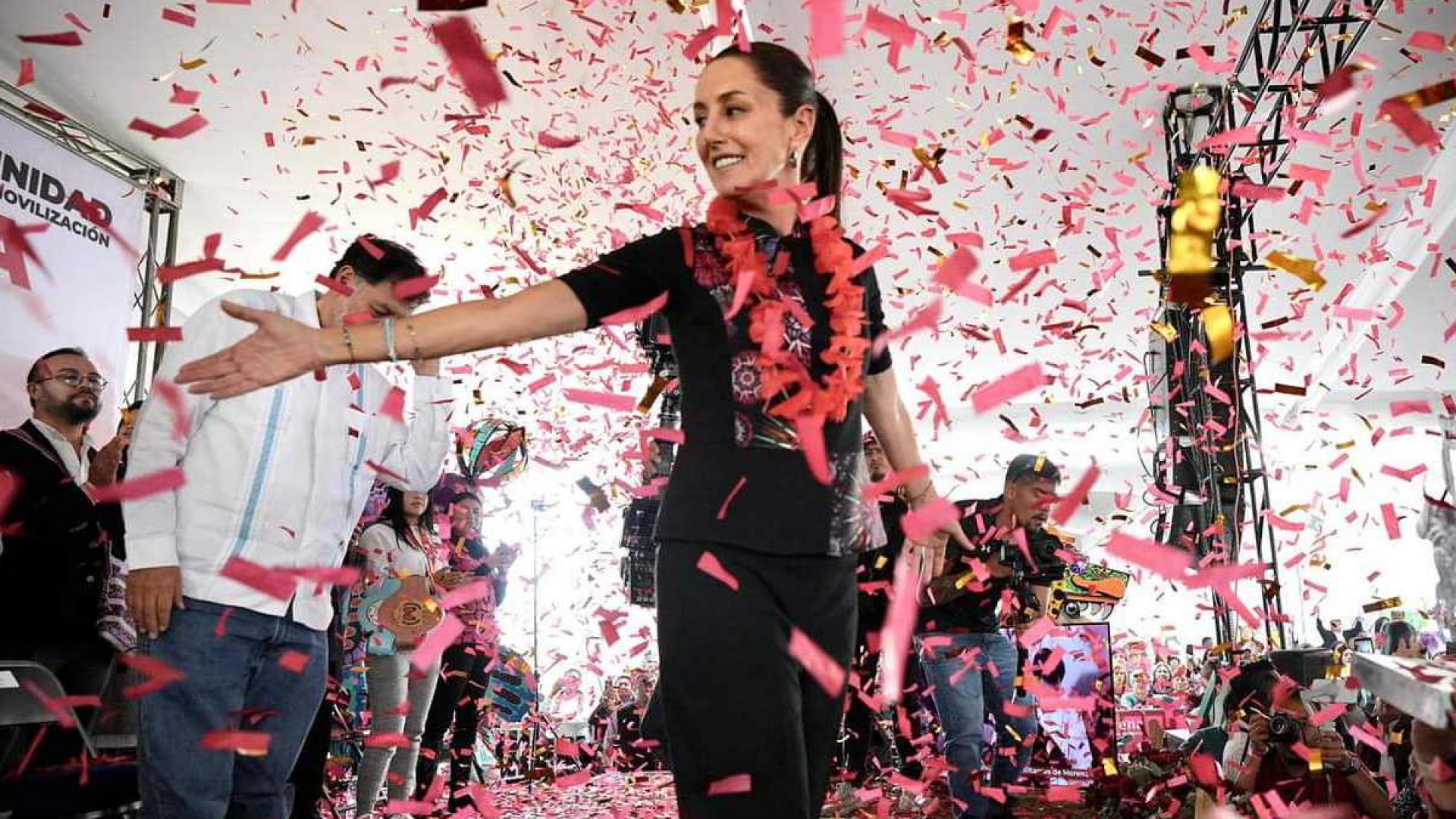 Llega Claudia Sheinbaum al segundo debate presidencial con amplia ventaja: ‘El Financiero’