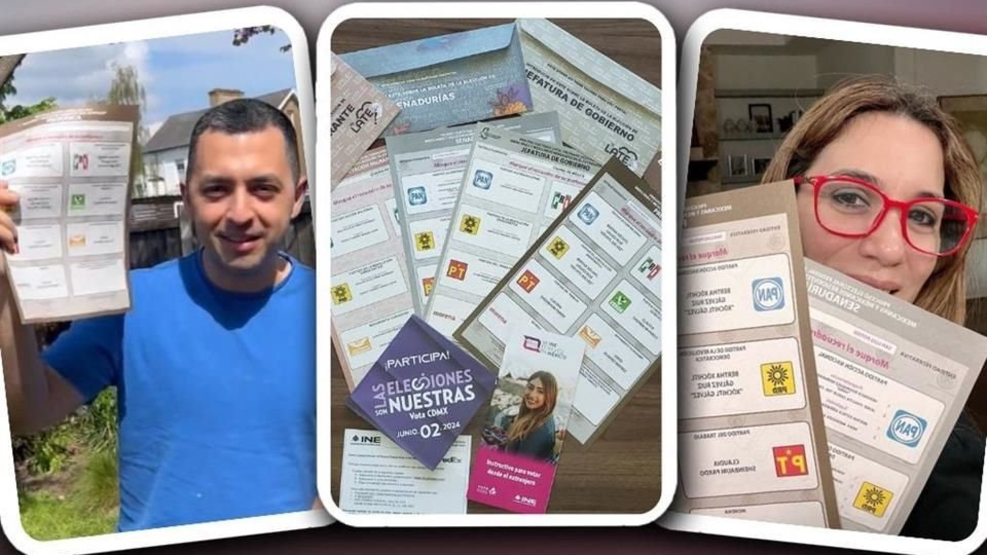 Primeros mexicanos en el extranjero emiten su voto