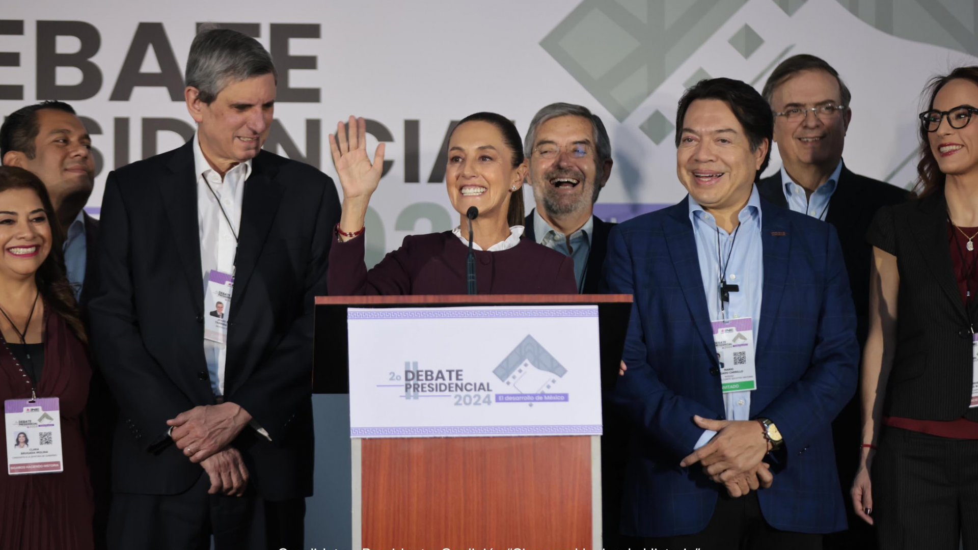 Claudia Sheinbaum propone la creación de más de empleos, viviendas y más desarrollo para todo México durante el segundo debate presidencial