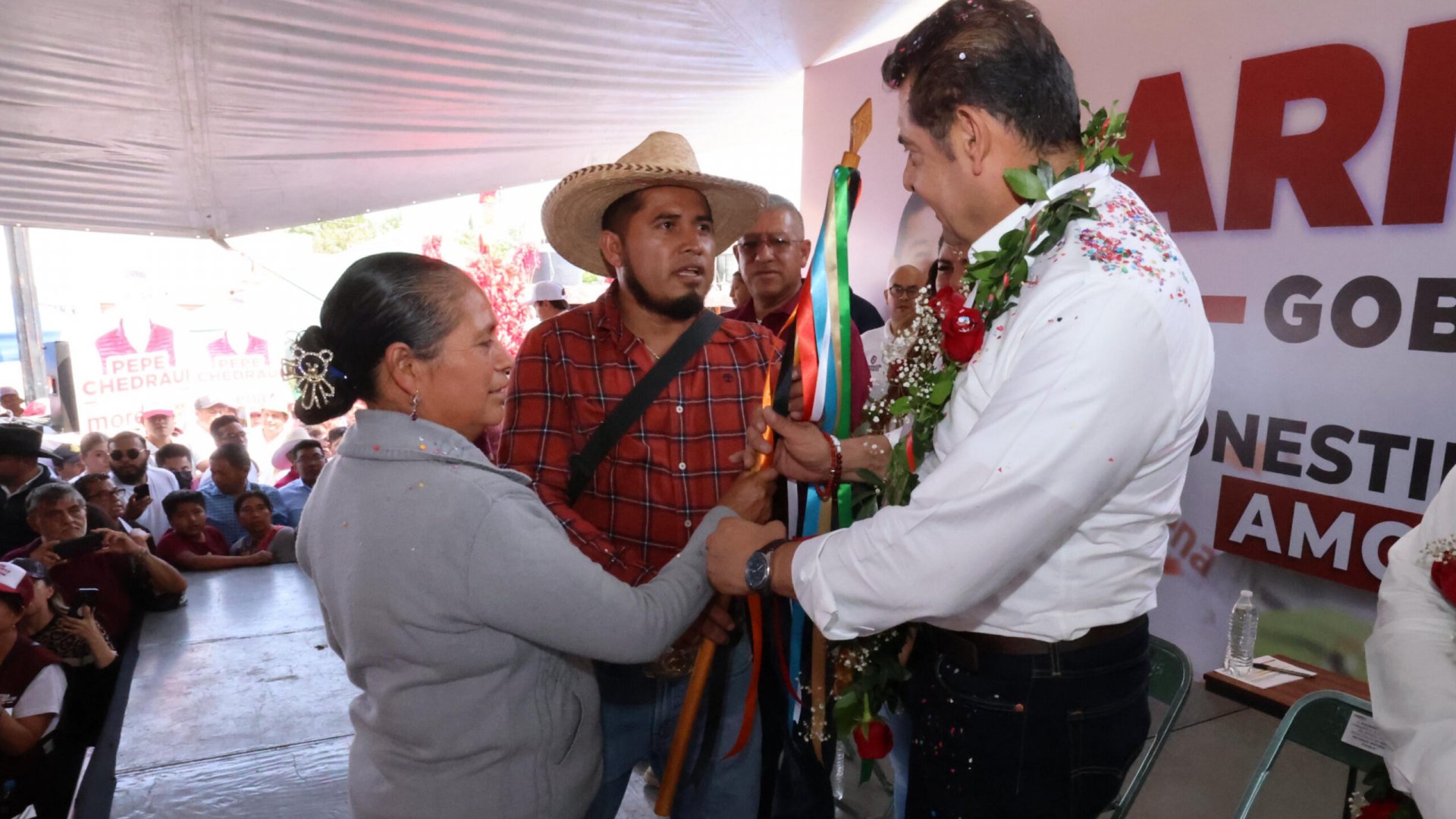 Las juntas auxiliares con centros de salud y educación: Armenta