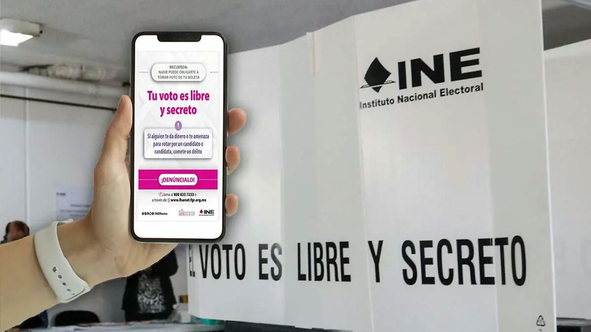 INE no restringirá uso de celulares en las casillas