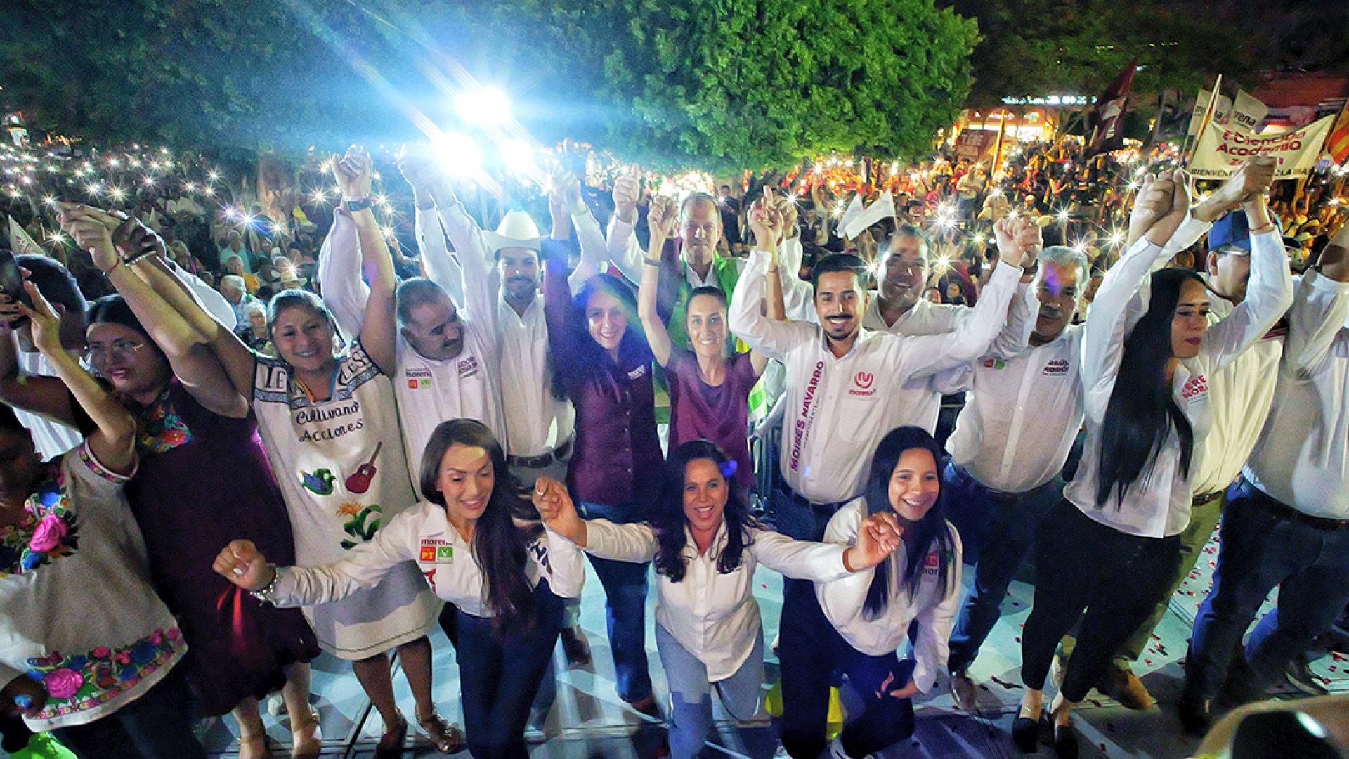 Claudia Sheinbaum llama a defender la continuidad de la paz y la justicia con la 4T