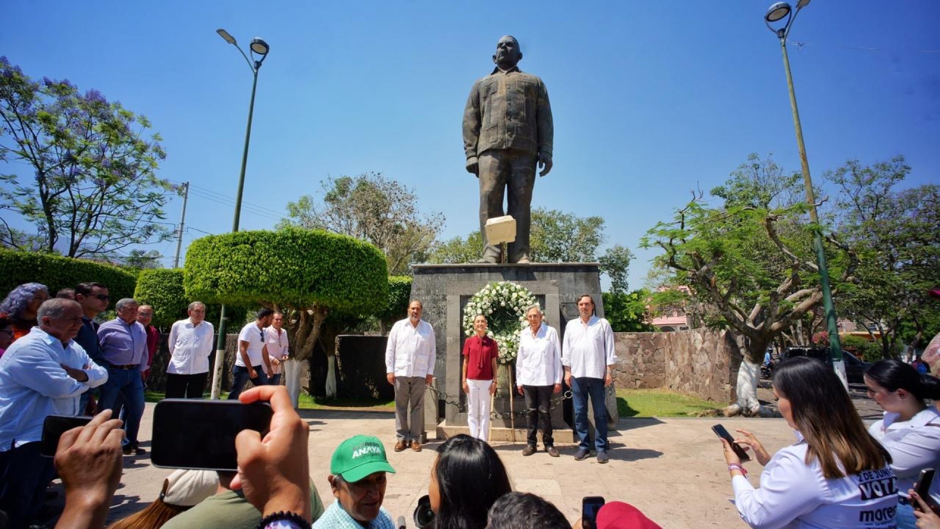 Claudia Sheinbaum convoca a michoacanos a hacer equipo con la 4T