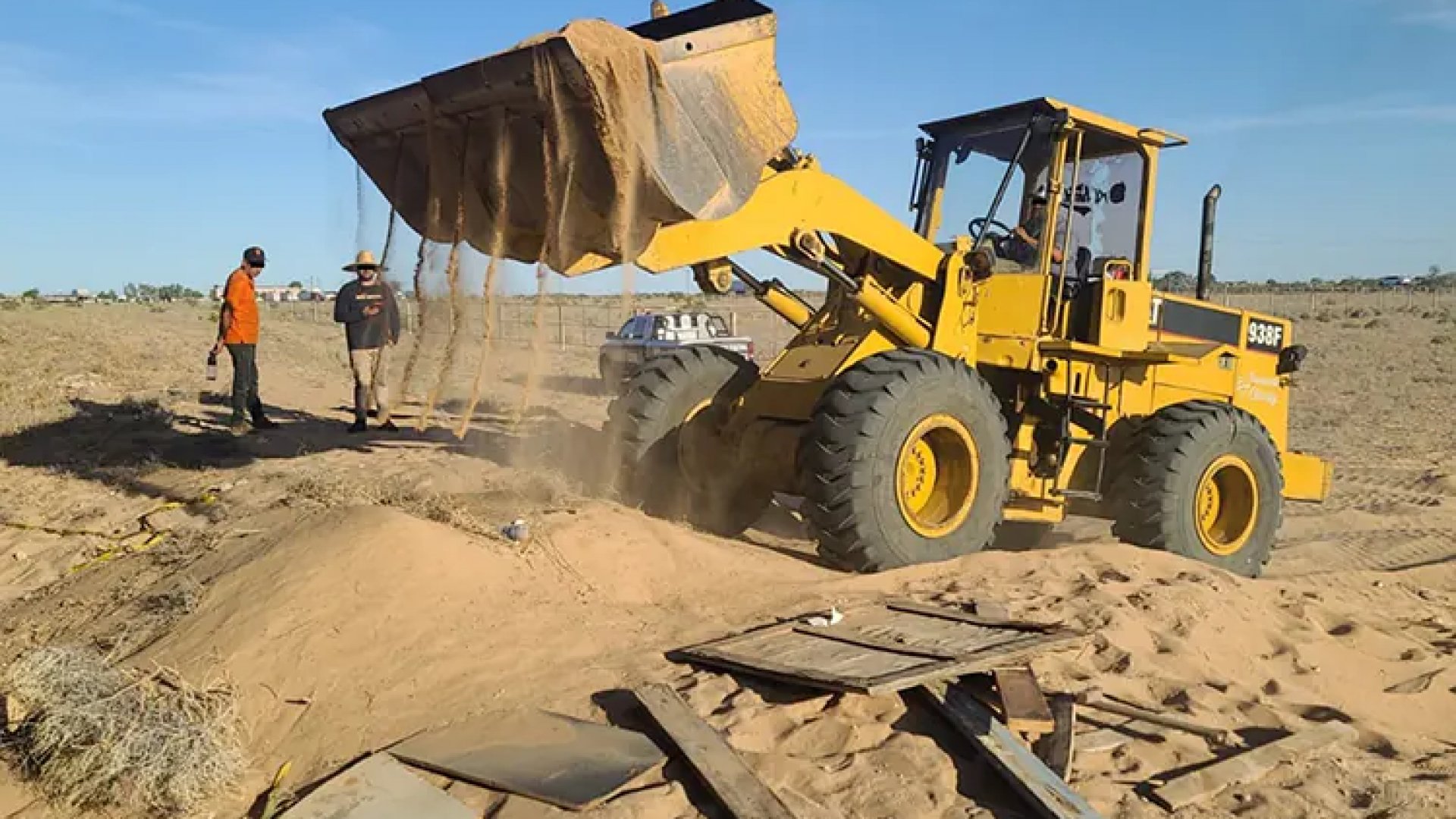 Hallan túnel en Sonora debajo de muro fronterizo con EU