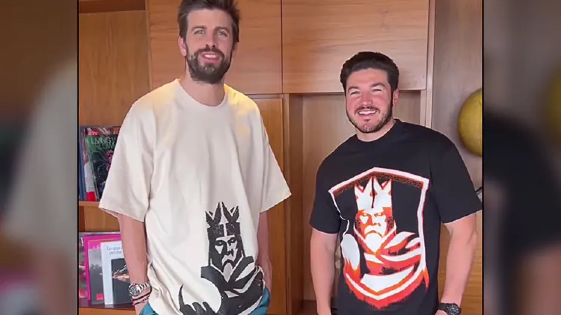 Gerard Piqué y Samuel García se reúnen previo a sorteo de la Kings League