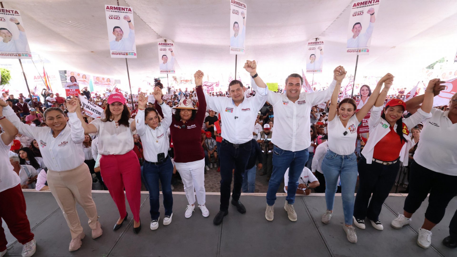 Desarrollo para las Cholulas en turismo y servicios públicos, ofrece Armenta