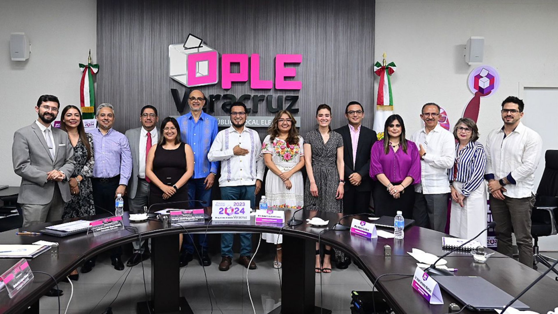 INE y OPLE Veracruz trabajan para Elección Concurrente del 2 de junio