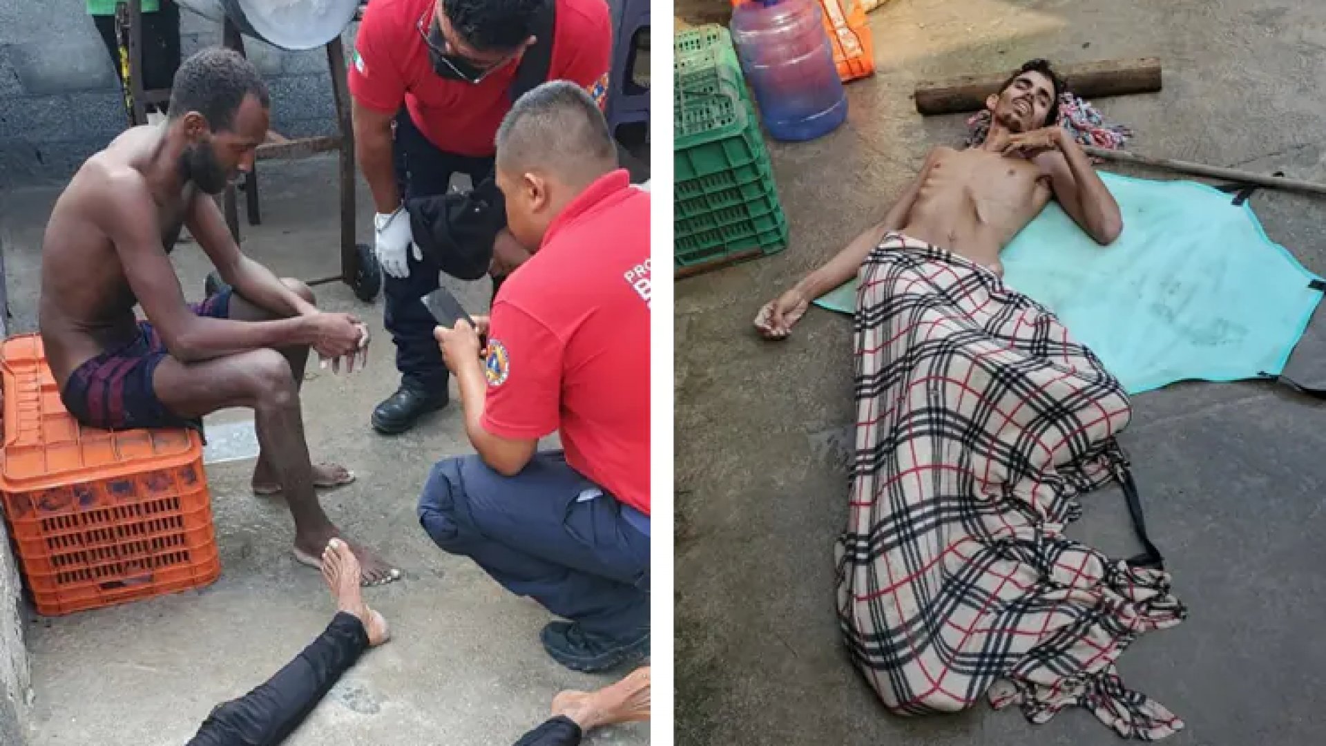 Rescatan a migrantes cubanos que pasaron 61 días en el mar