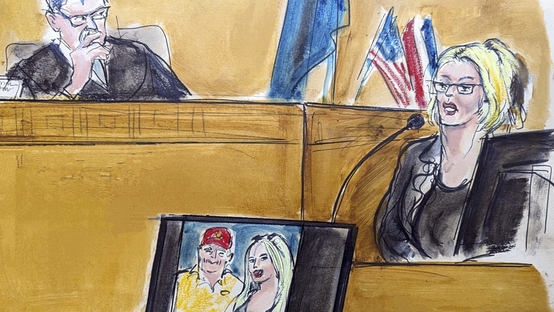 Esto es lo que Stormy Daniels testificó que sucedió entre ella y Donald Trump