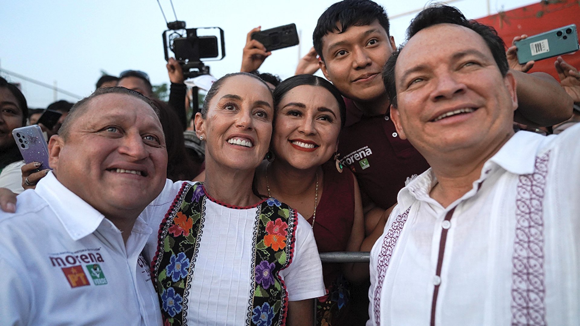Claudia Sheinbaum convoca a los yucatecos a construir un solo estado con la 4T