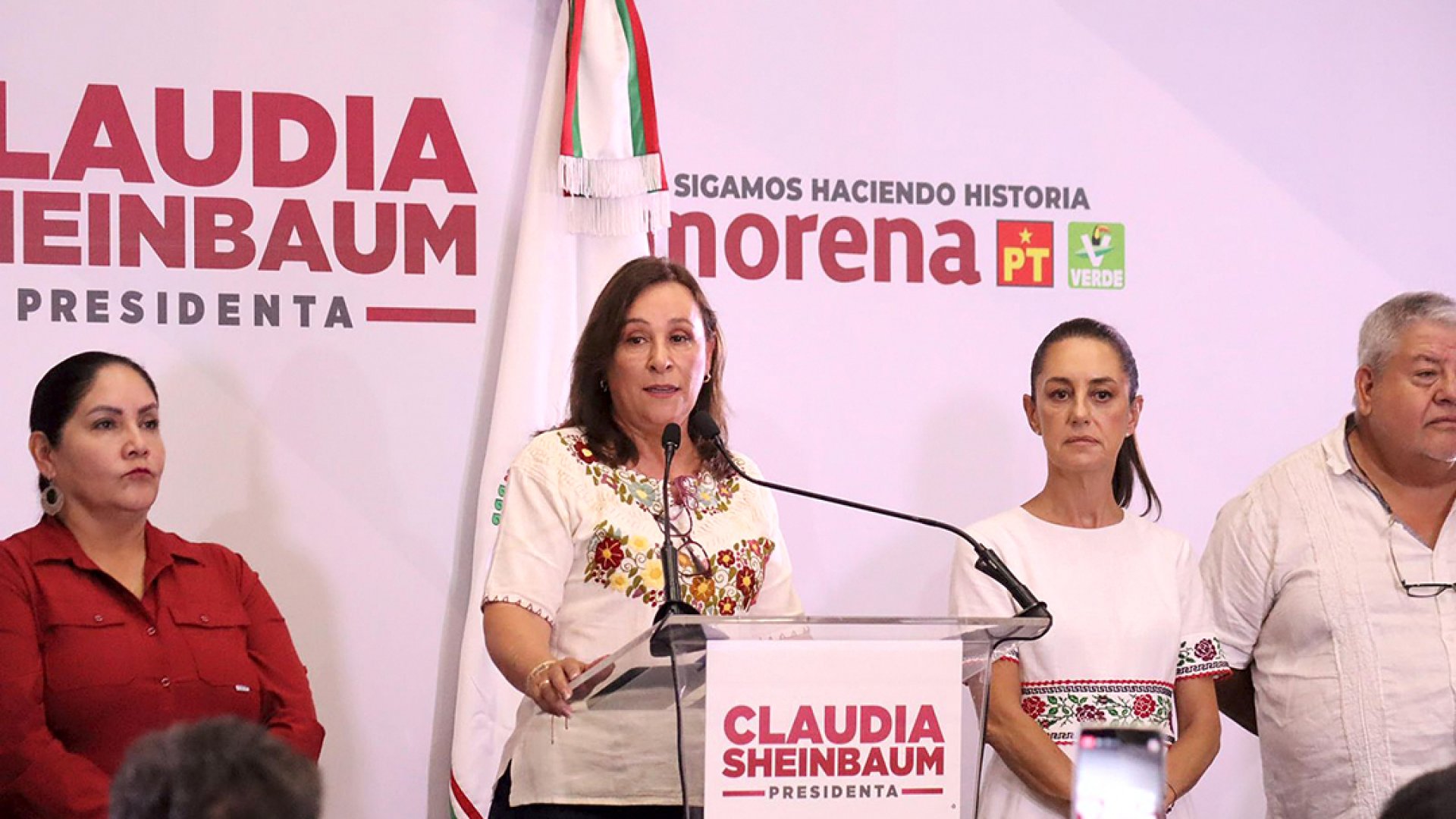 Claudia y Rocío anunciaron megaproyectos de infraestructura para la zona conurbada