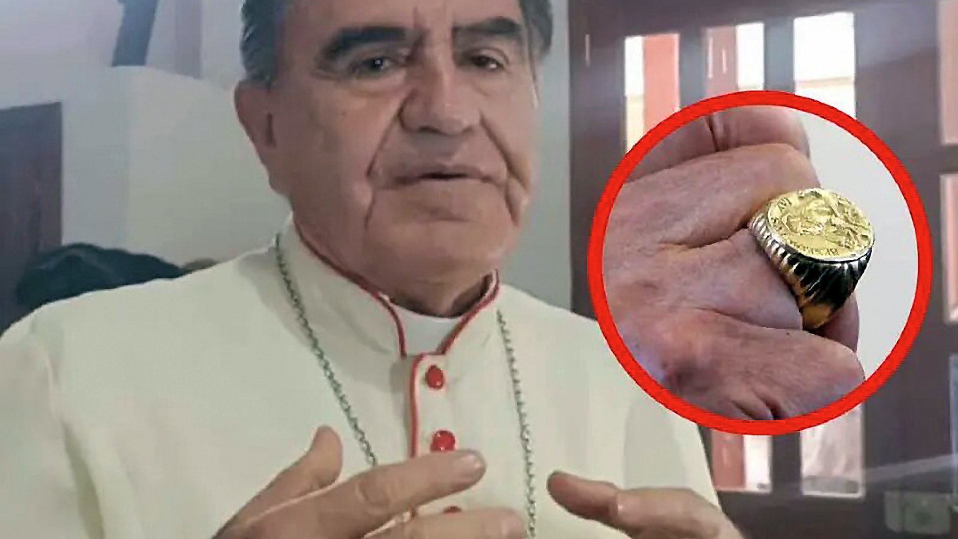 Ladrón regresa anillo episcopal ¡por miedo a una maldición!