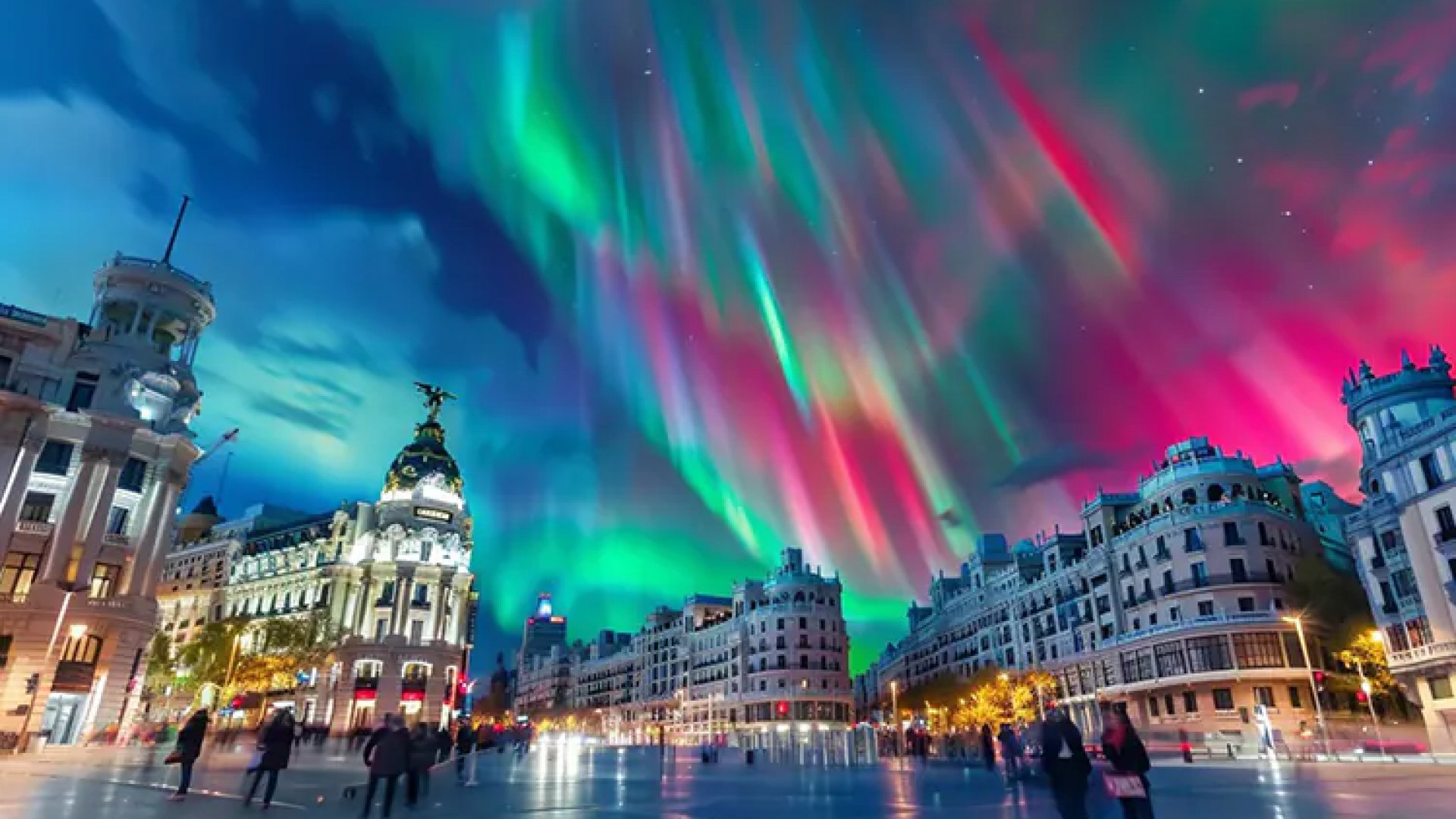 ¡Auroras boreales se perciben en todo el mundo!