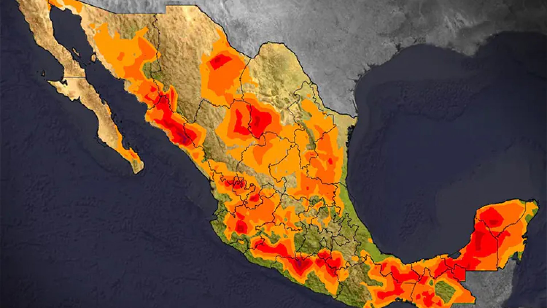 Calor rompe récord de temperaturas máximas en 10 ciudades