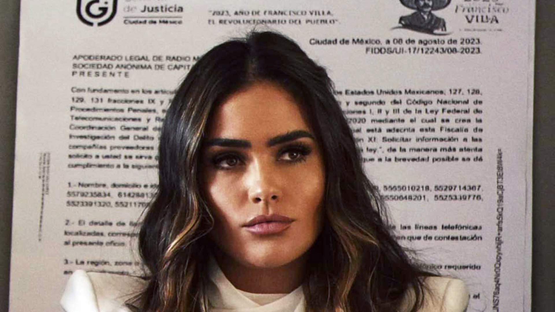 Fiscalía CDMX abre investigación por tentativa de homicidio de Alessandra Rojo de la Vega