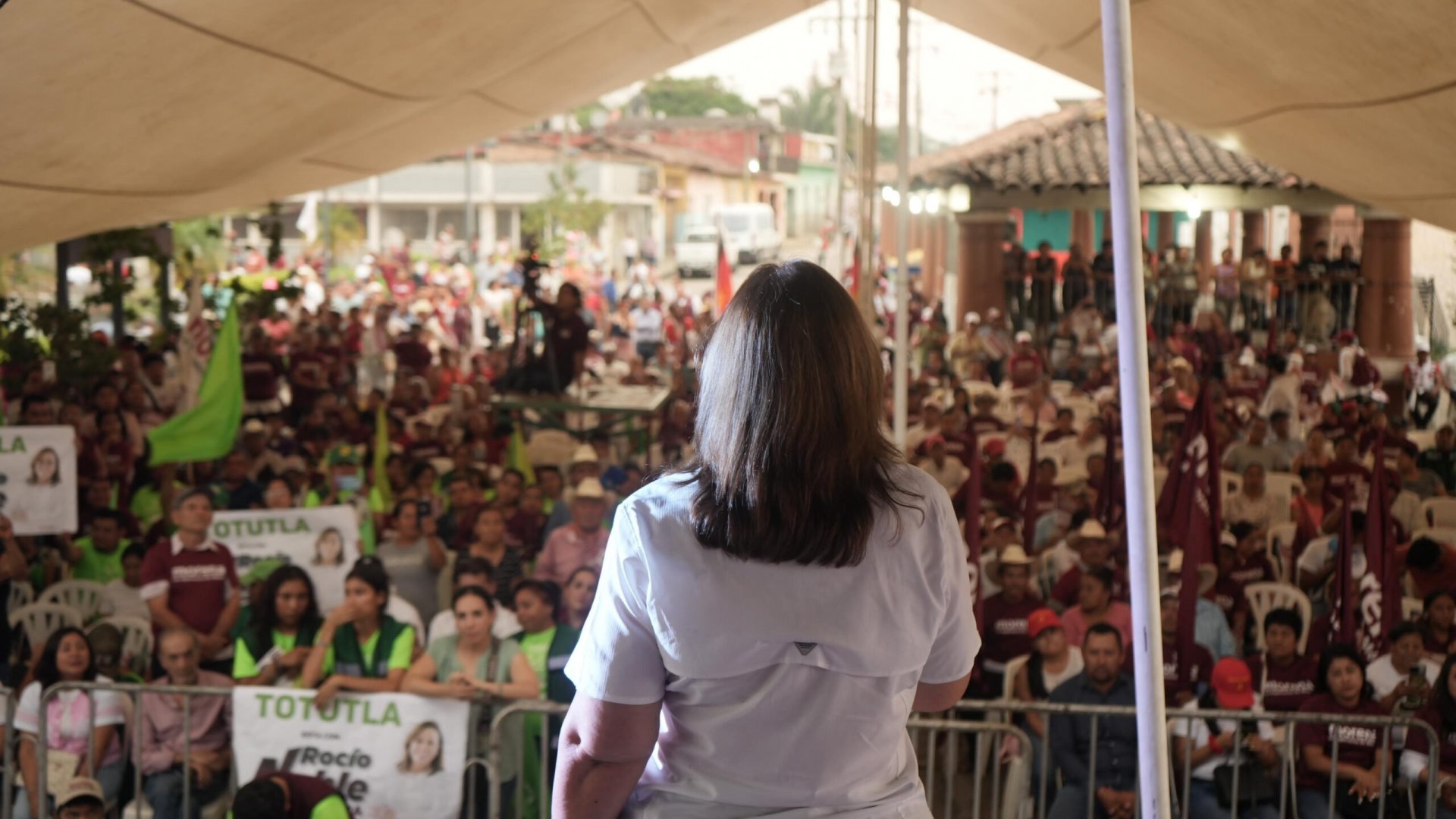 ‘La oposición está desesperada. ¡Ya ganamos!’, afirma Rocío Nahle