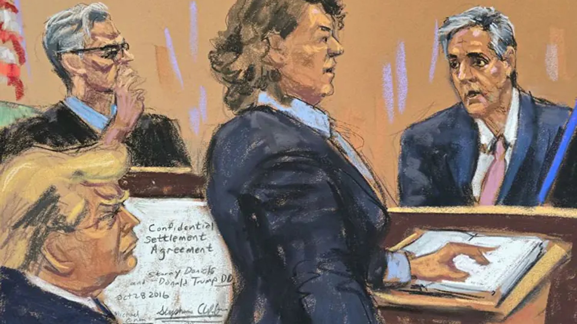 Confiesa Michael Cohen que Trump encargó silenciar con soborno a Stormy Daniels