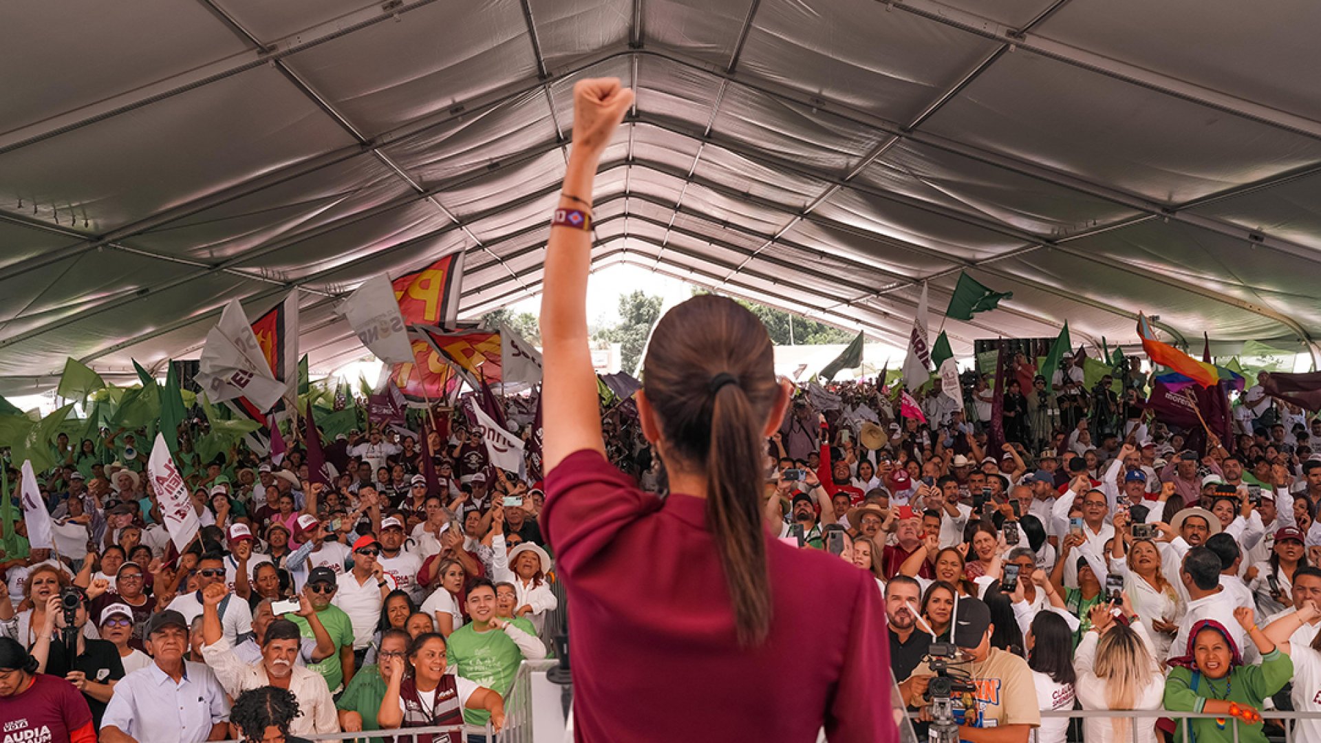 ‘Les puedo asegurar que vamos a ganar este 2 de junio’: Claudia Sheinbaum