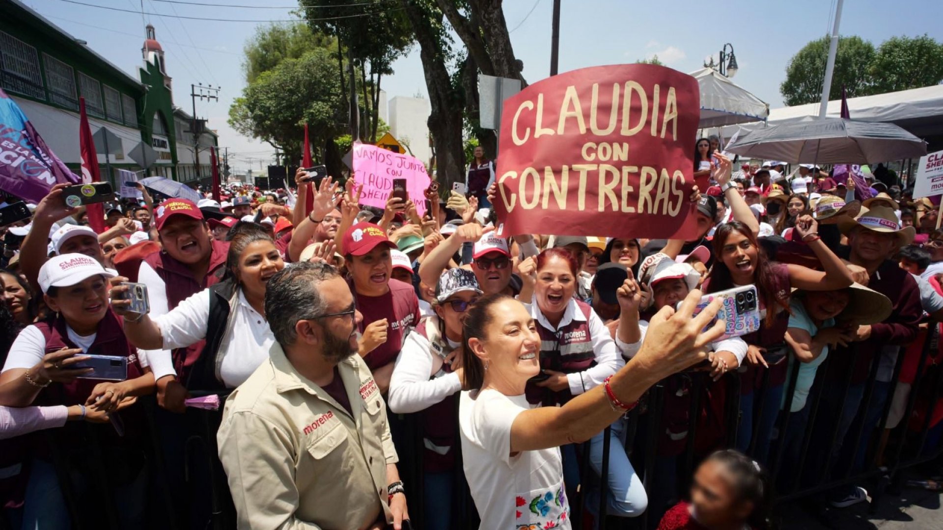Claudia Sheinbaum llama a votar por la continuidad de la cuarta transformación 