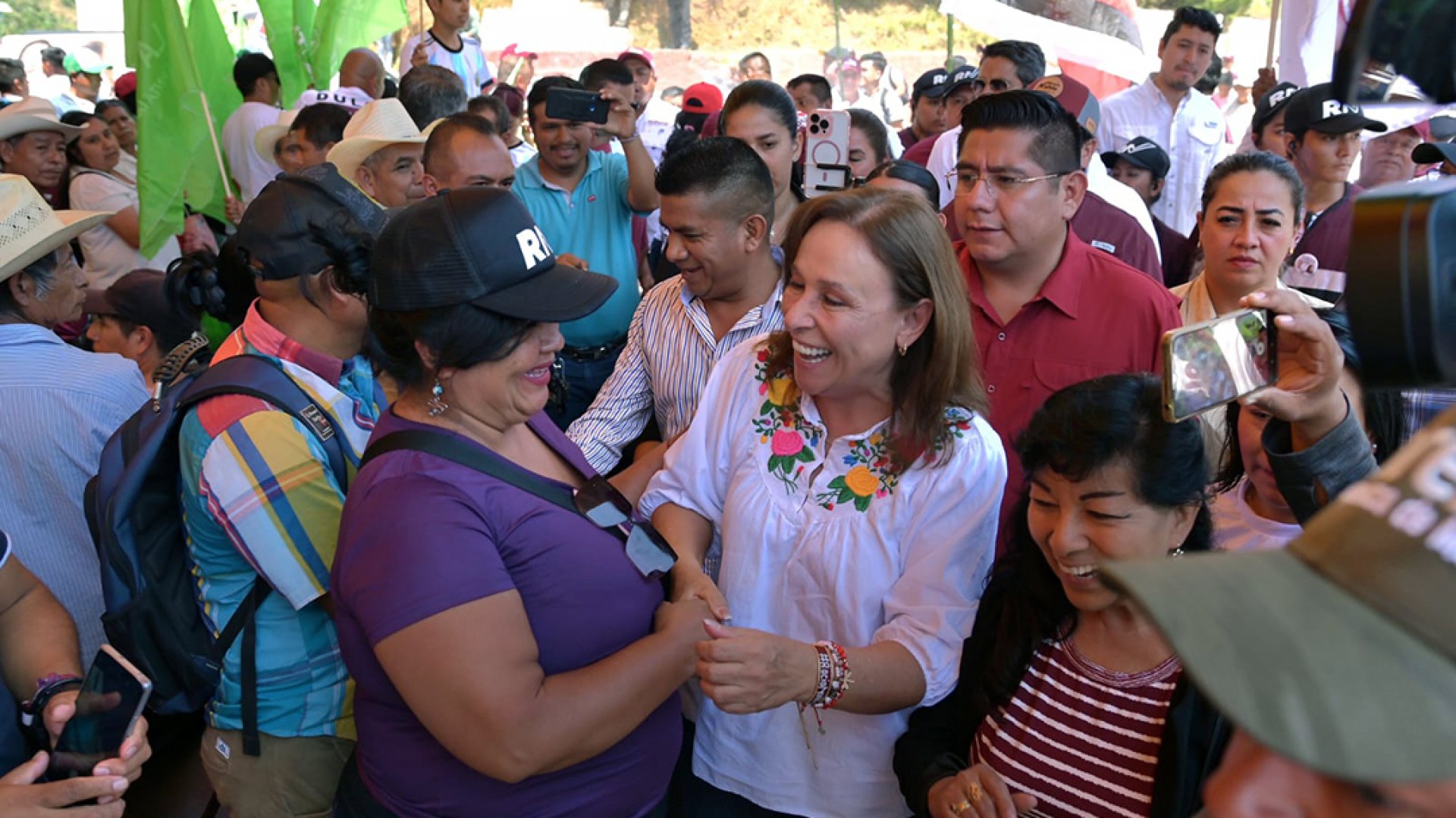 Rocío Nahle: Claudia Sheinbaum y yo vamos a acelerar la transformación en Veracruz