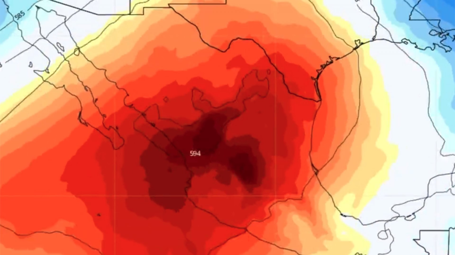Domo de calor ‘ahoga’ a México, Centroamérica y el sur de Estados Unidos