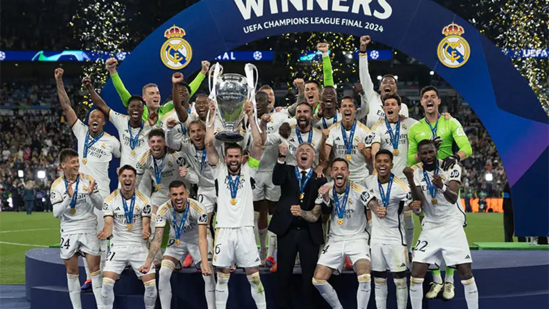 ¡Real Madrid obtiene su título 15 de la Champions League!
