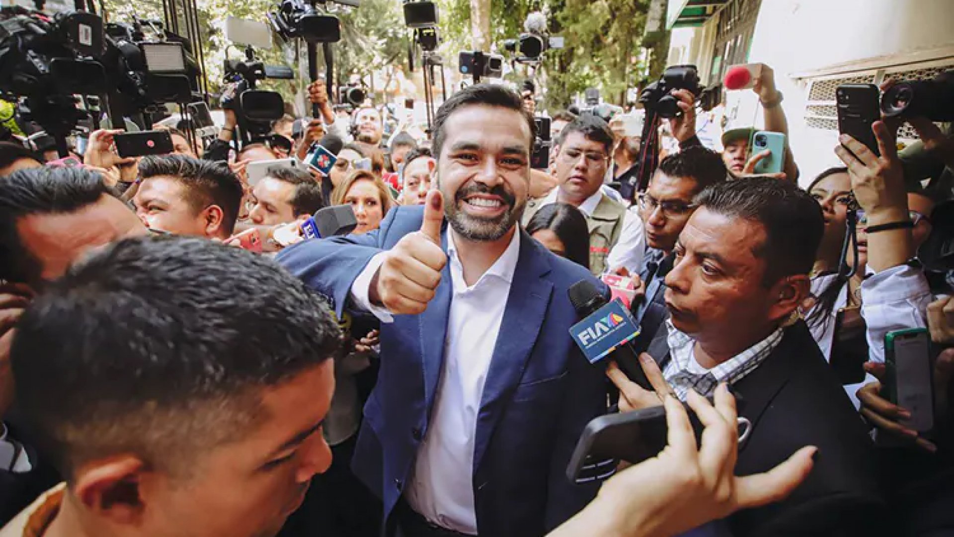 Sufraga Jorge Máynez, de MC, este 2 de junio