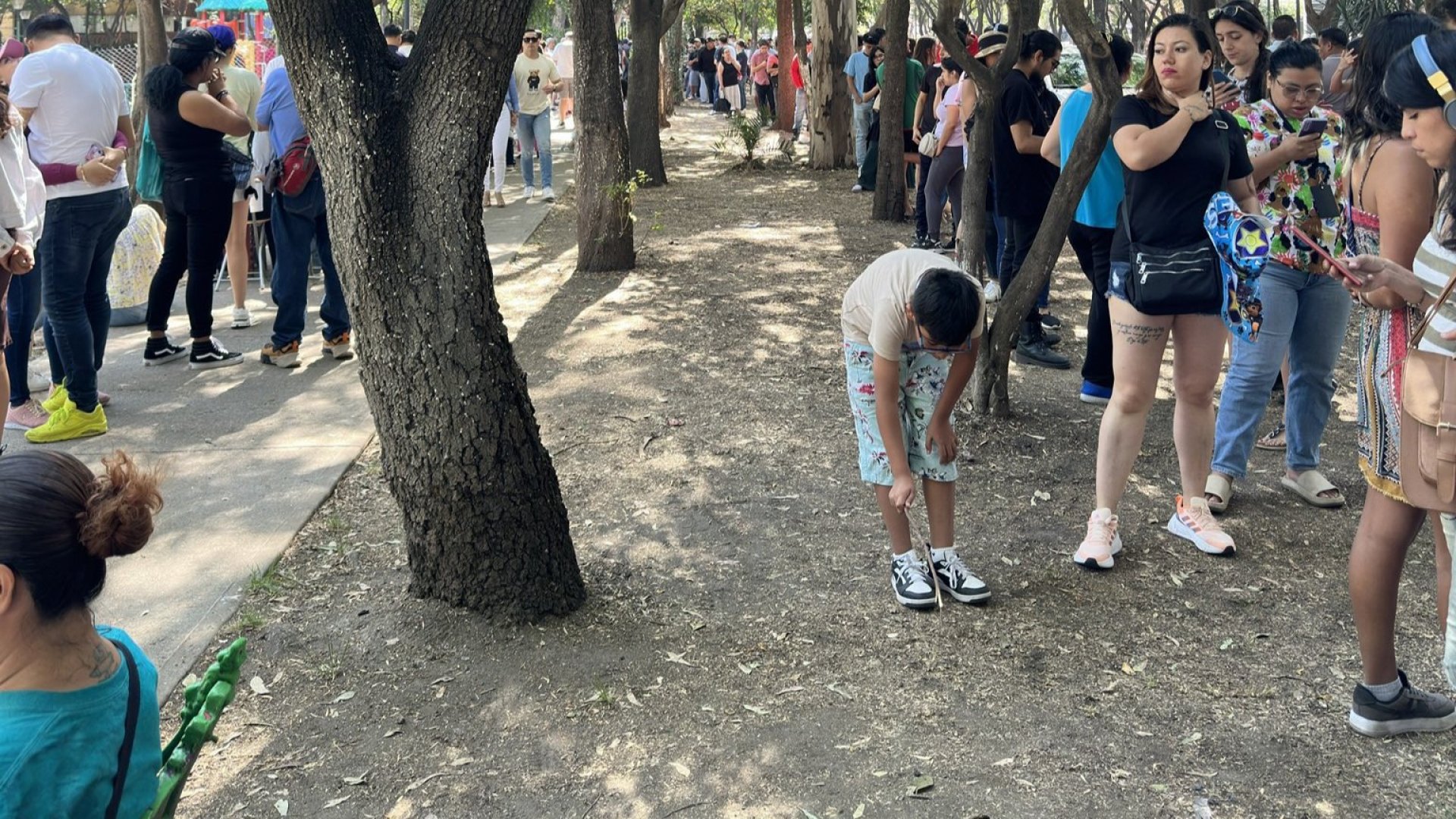 Pese al calor, ciudadanos dan importancia al voto