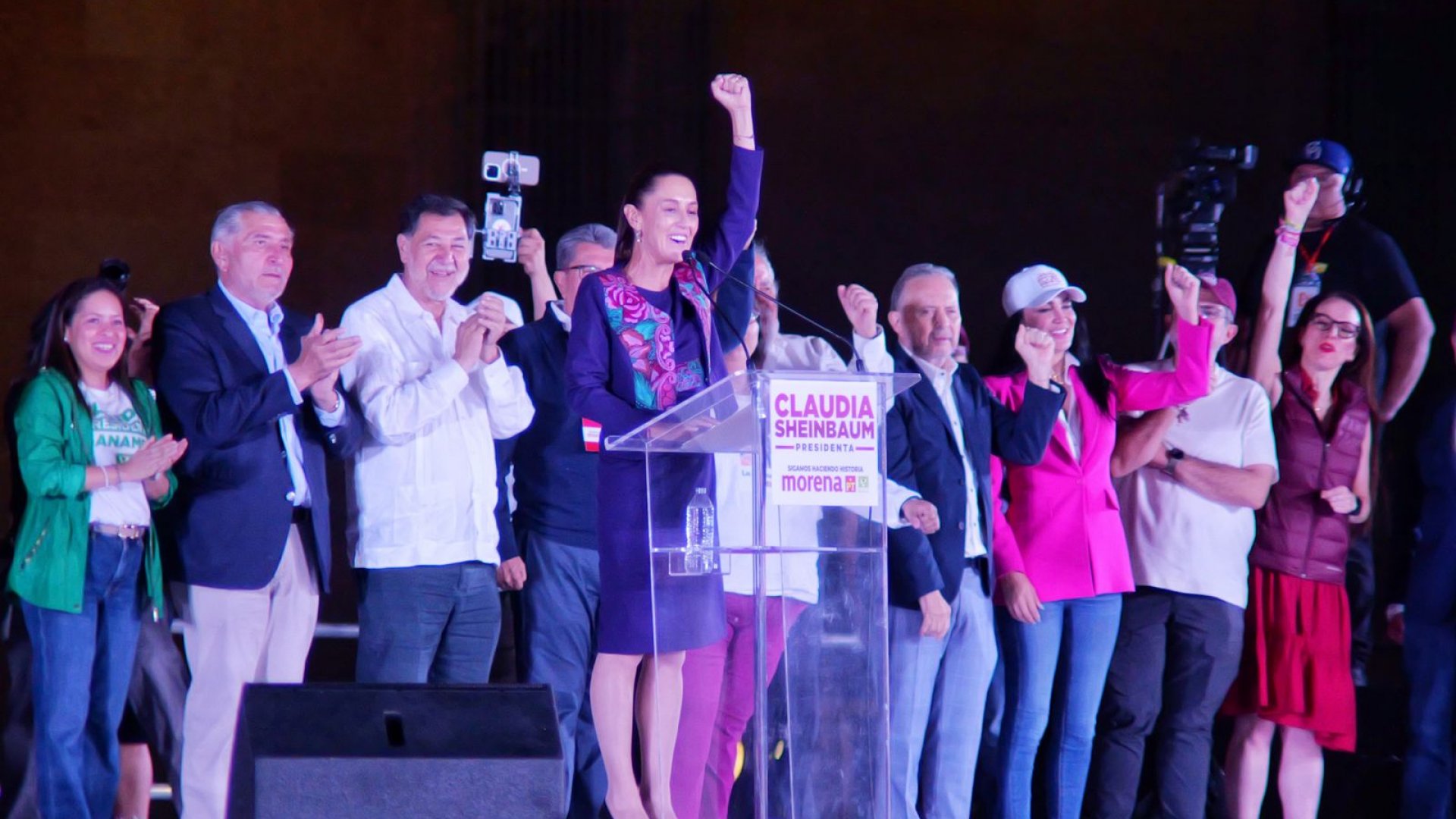 Este es el triunfo del pueblo de México; nuevamente, hicimos historia: Claudia Sheinbaum