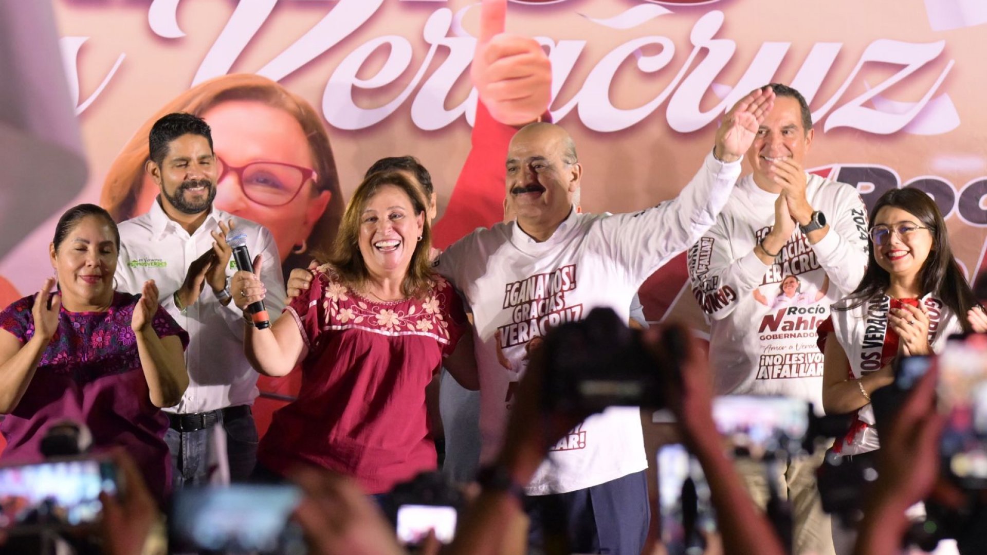 ¡Nahle, gobernadora! ‘¡No les voy a fallar!’