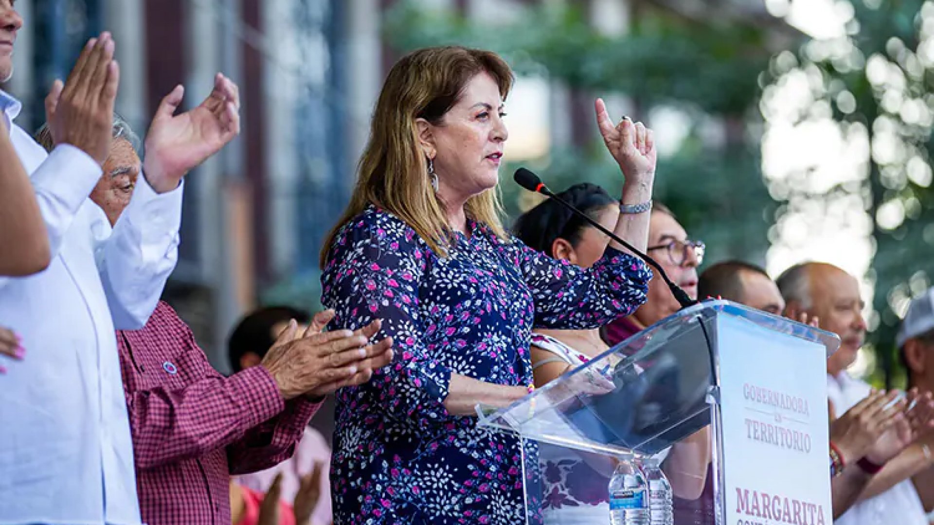 Festejó Margarita González como ‘primera gobernadora’ de Morelos