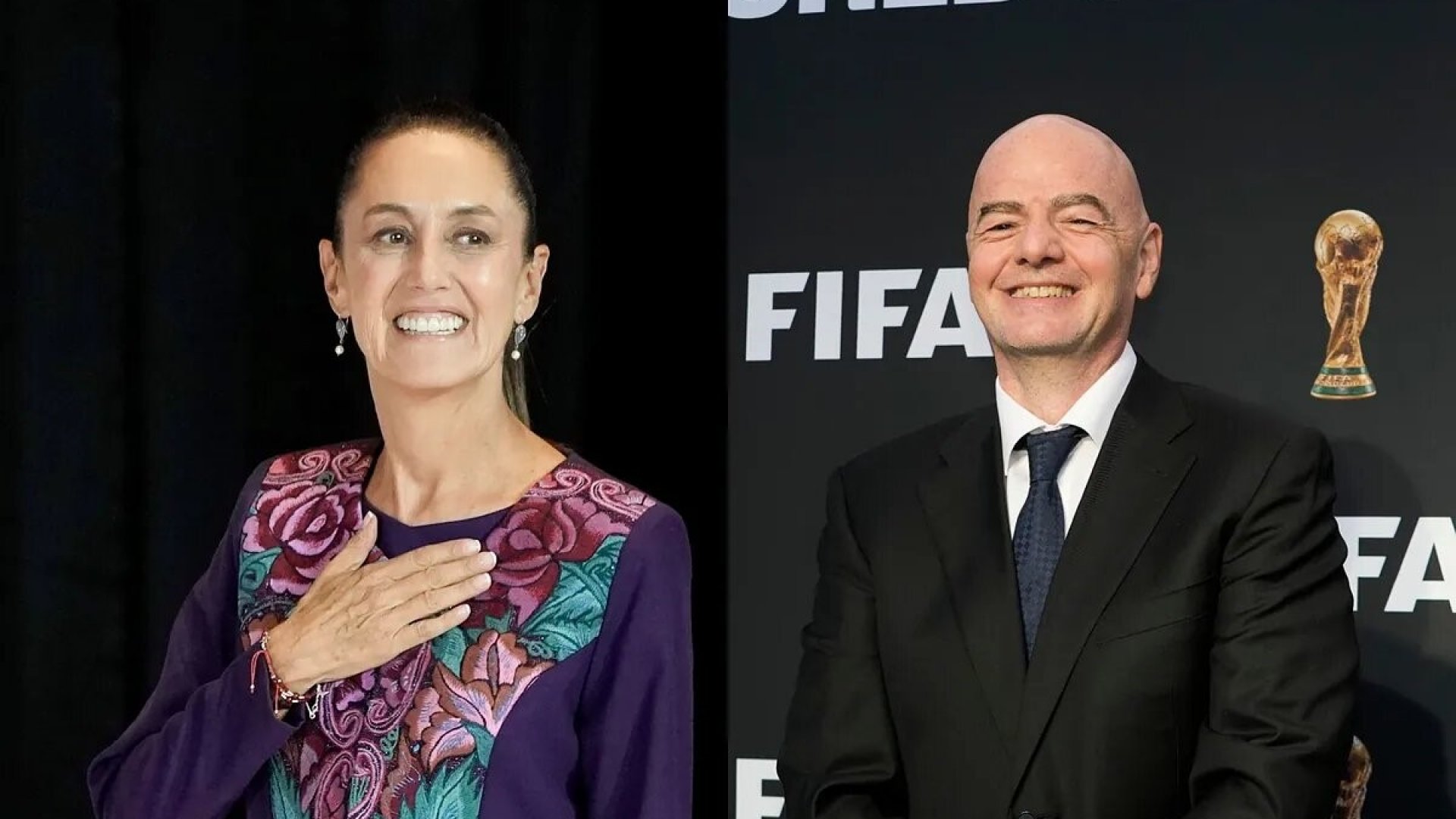‘El fútbol une al mundo y a los mexicanos’: agradece Claudia Sheinbaum felicitación de Gianni Infantino. presidente de la FIFA