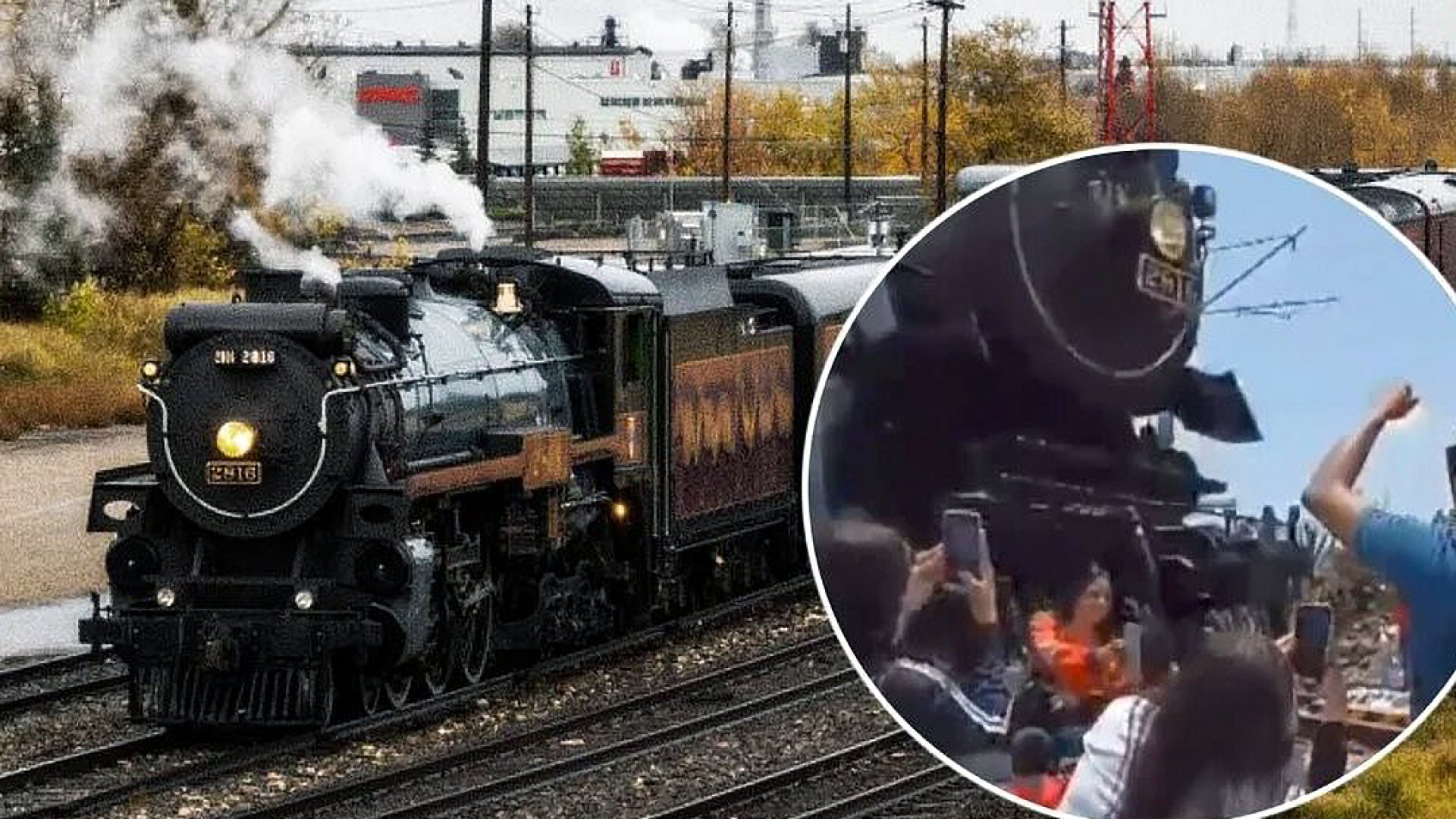 Mujer muere por tomarse una selfie con locomotora de vapor