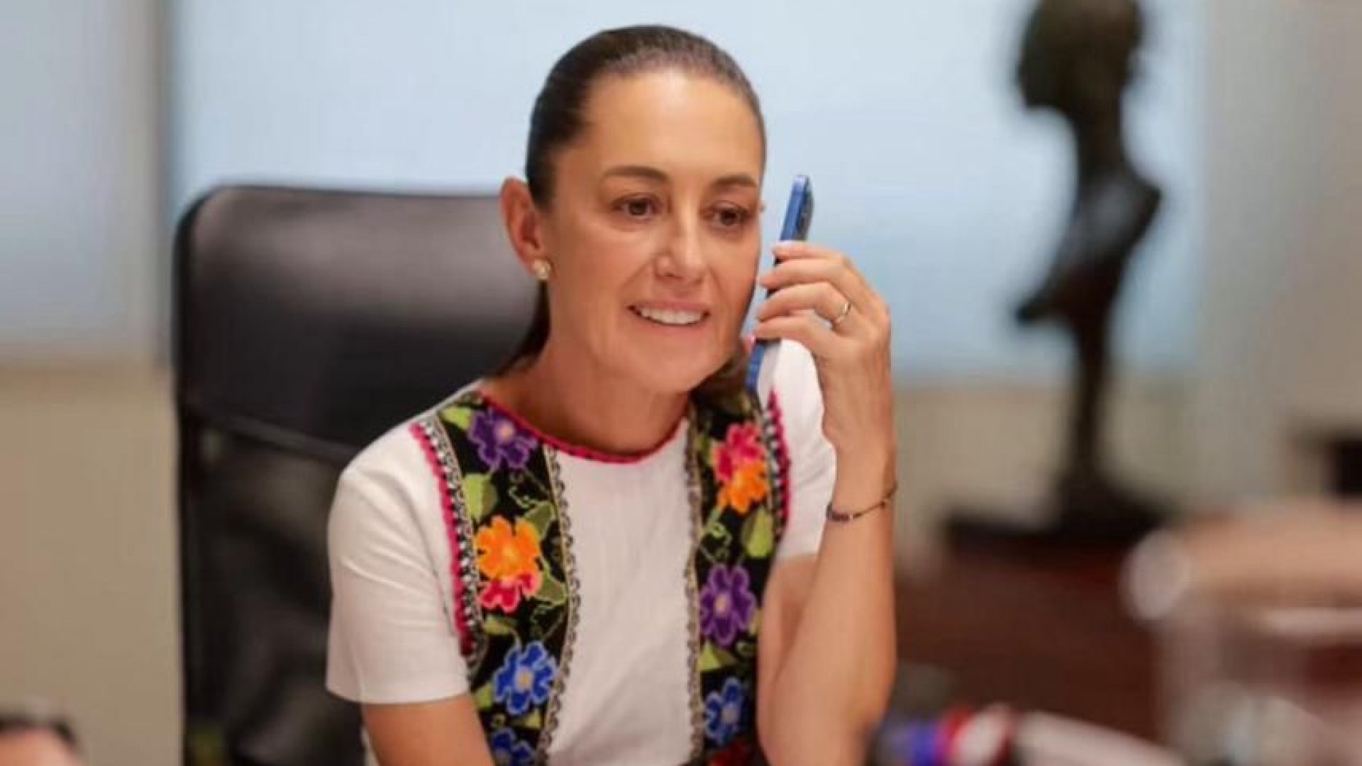 Sostiene Claudia Sheinbaum llamadas con representantes del banco mundial, el FMI y la OCDE