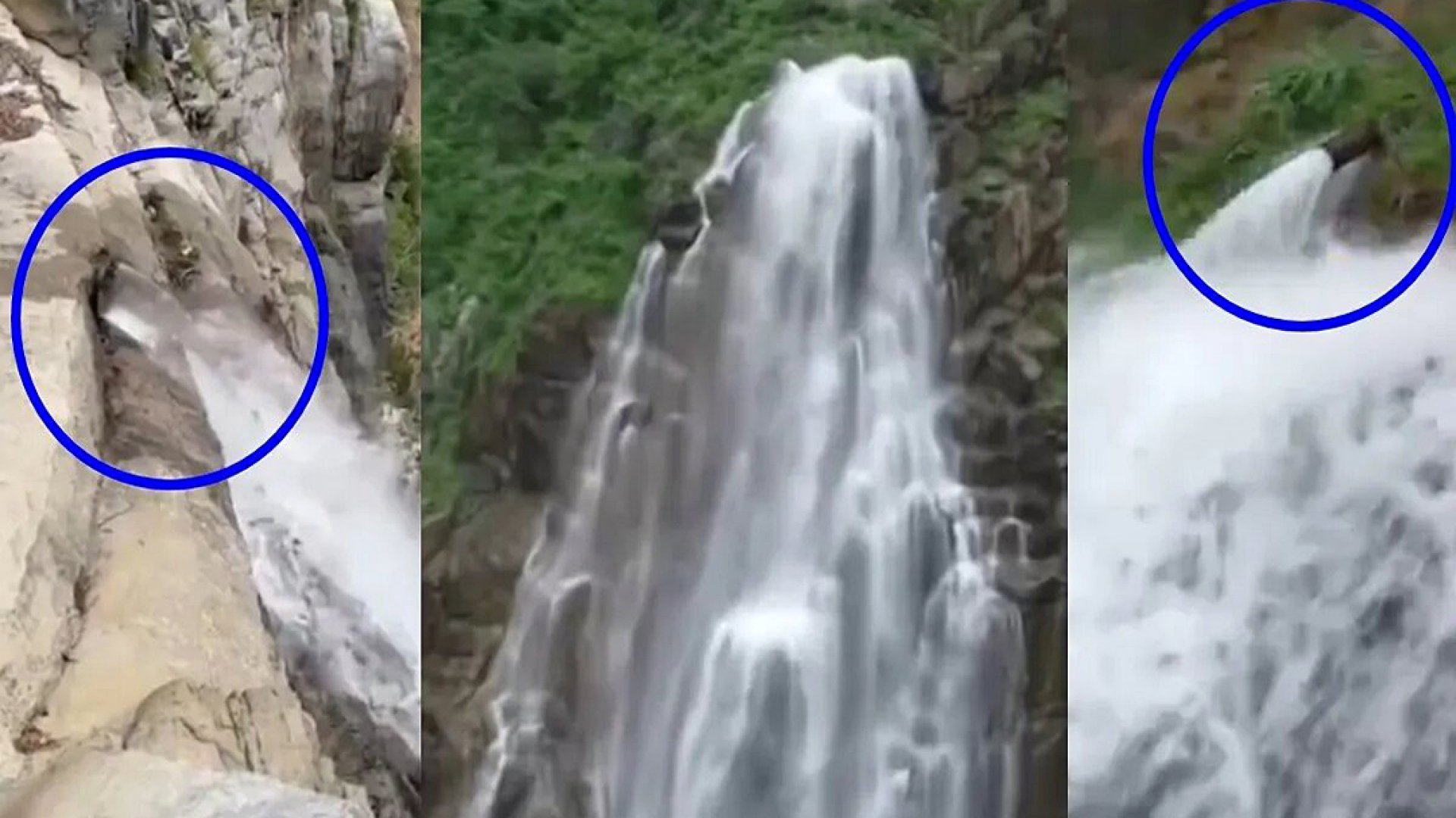 Turista descubre que cascada más alta de China es un fraude