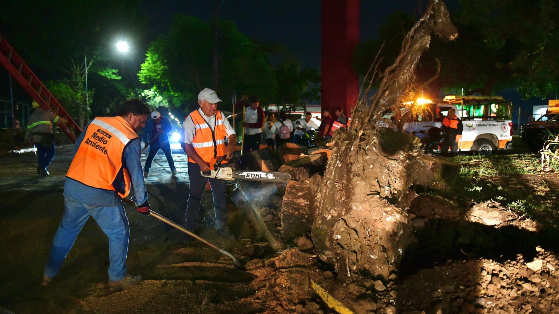 Atiende Protección Civil afectaciones por lluvias