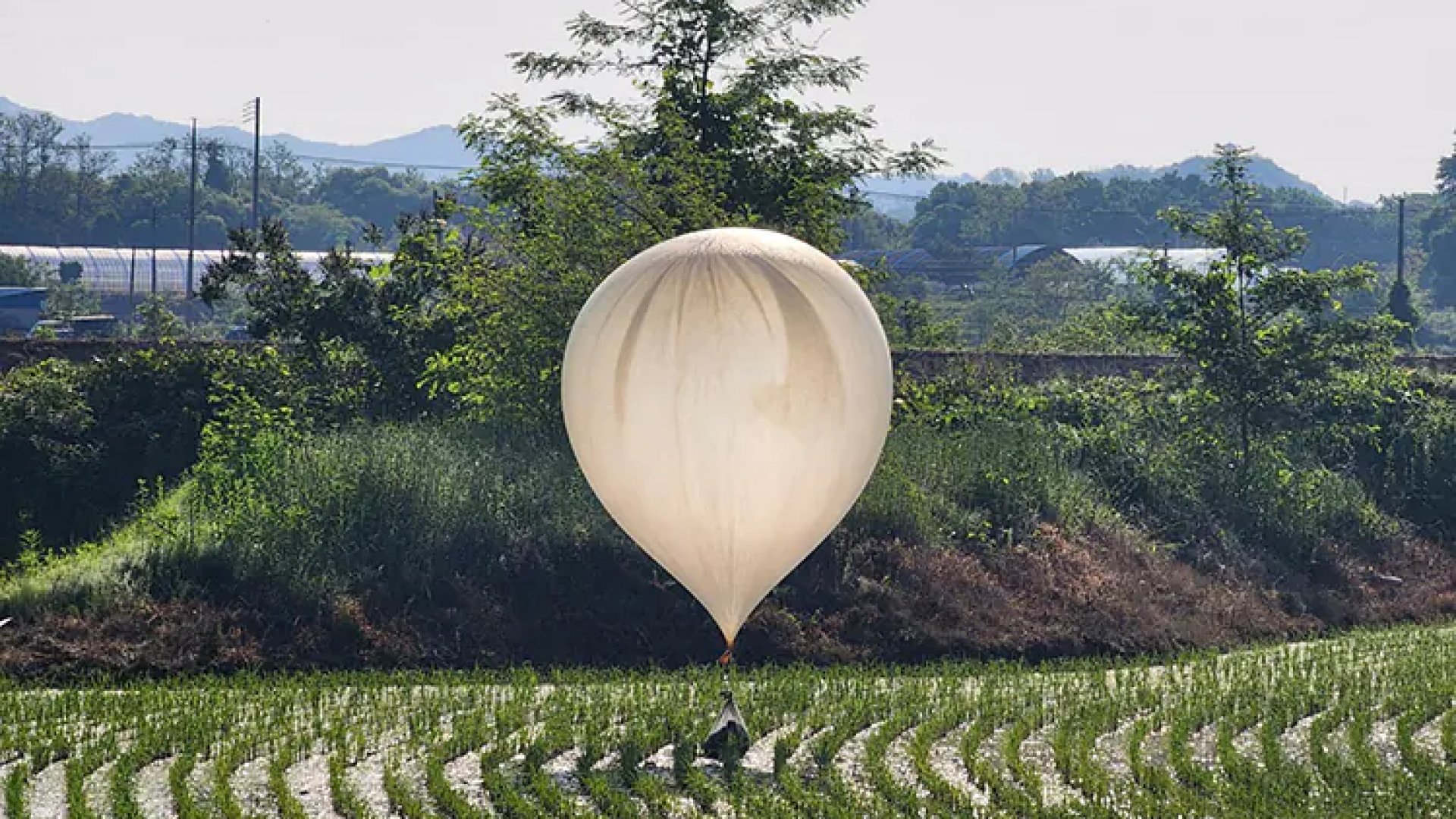 Corea del Norte envía globos con basura hacia Corea del Sur