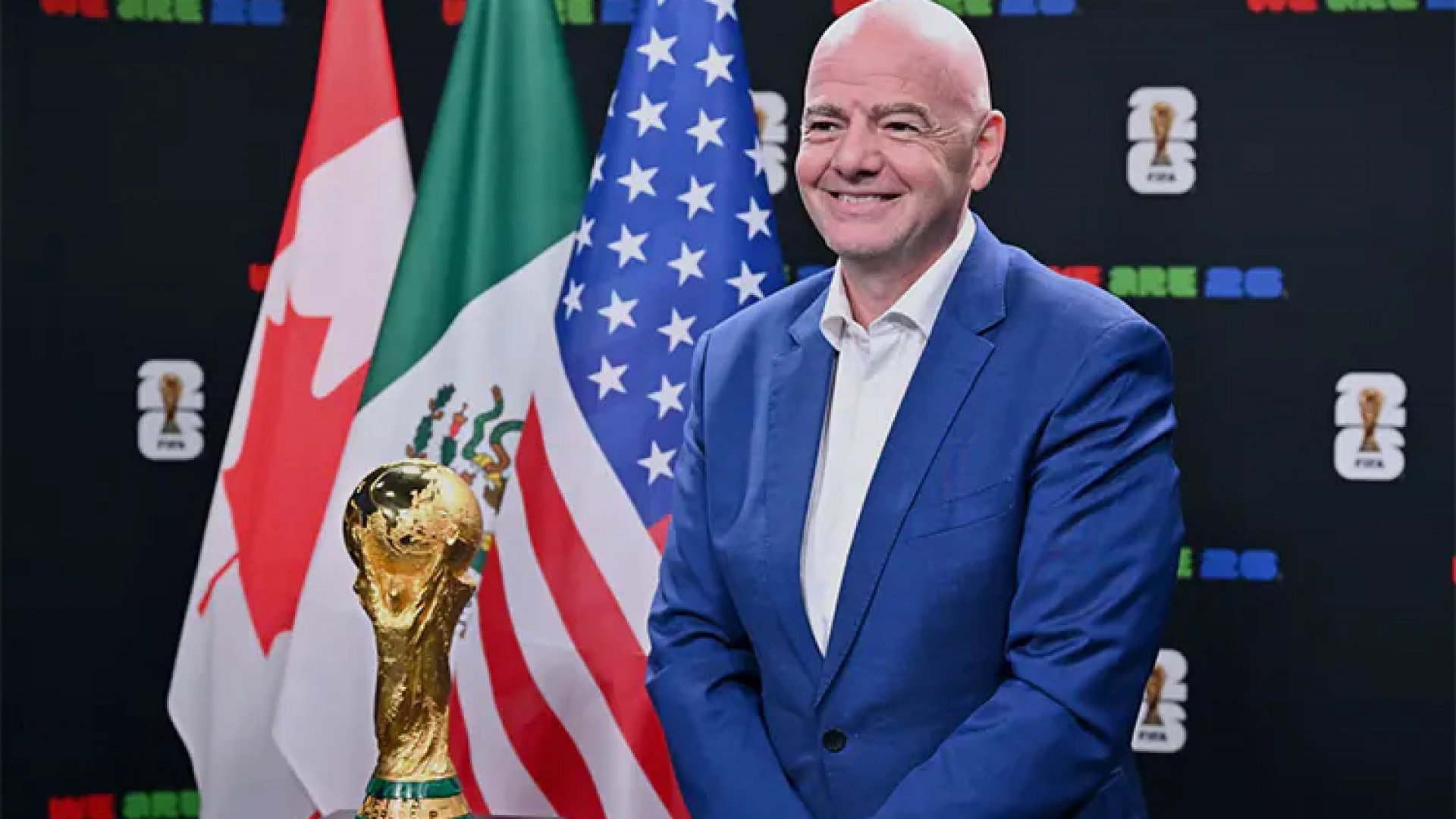 Nos vemos en el 2026: Infantino recuerda a Monterrey por Mundial de México 86