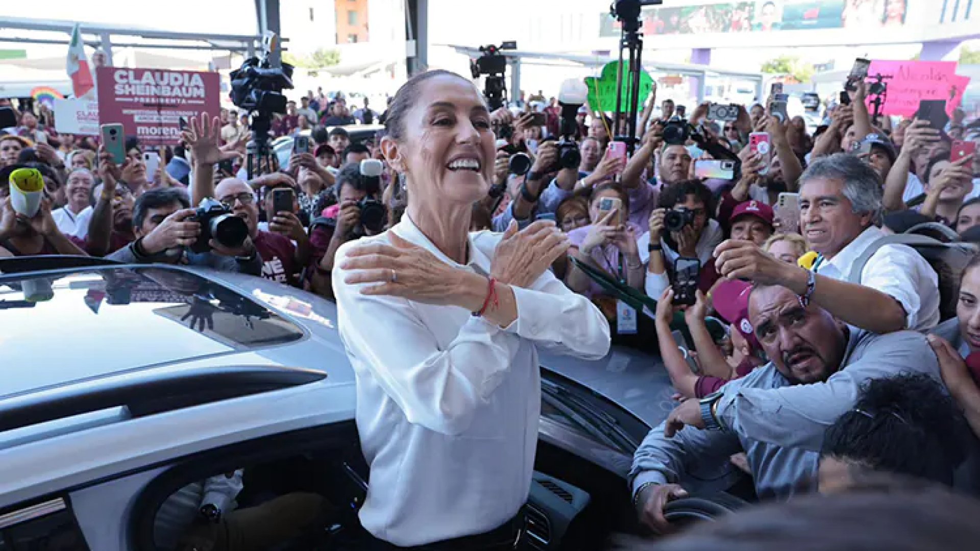 Tras visita exprés, Sheinbaum paraliza Estación B de Aeropuerto de Monterrey