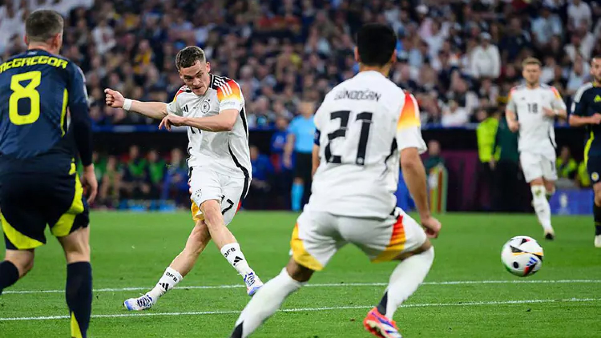 Acribilla Alemania a Escocia en el inicio de la Eurocopa 2024
