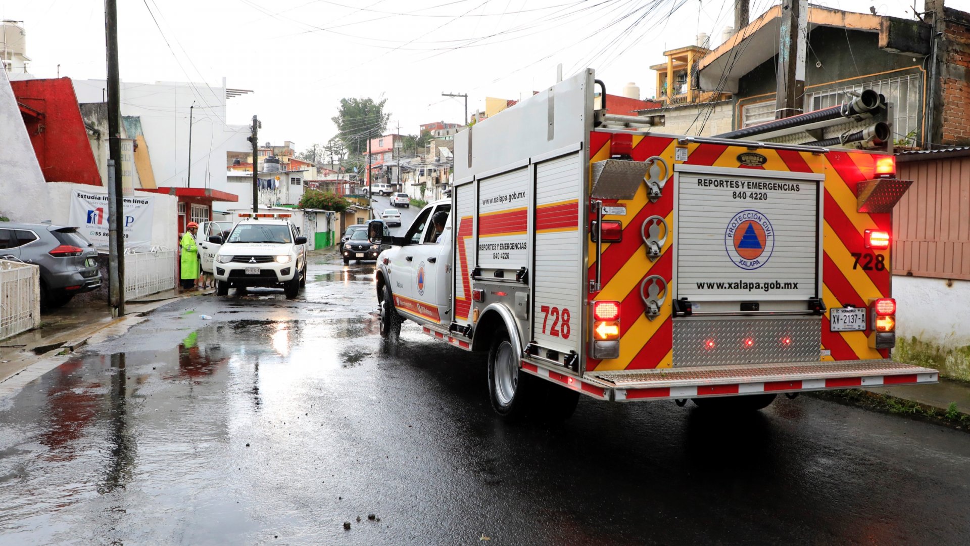 Exhorta PC Xalapa a mantenerse alerta ante pronóstico de lluvias