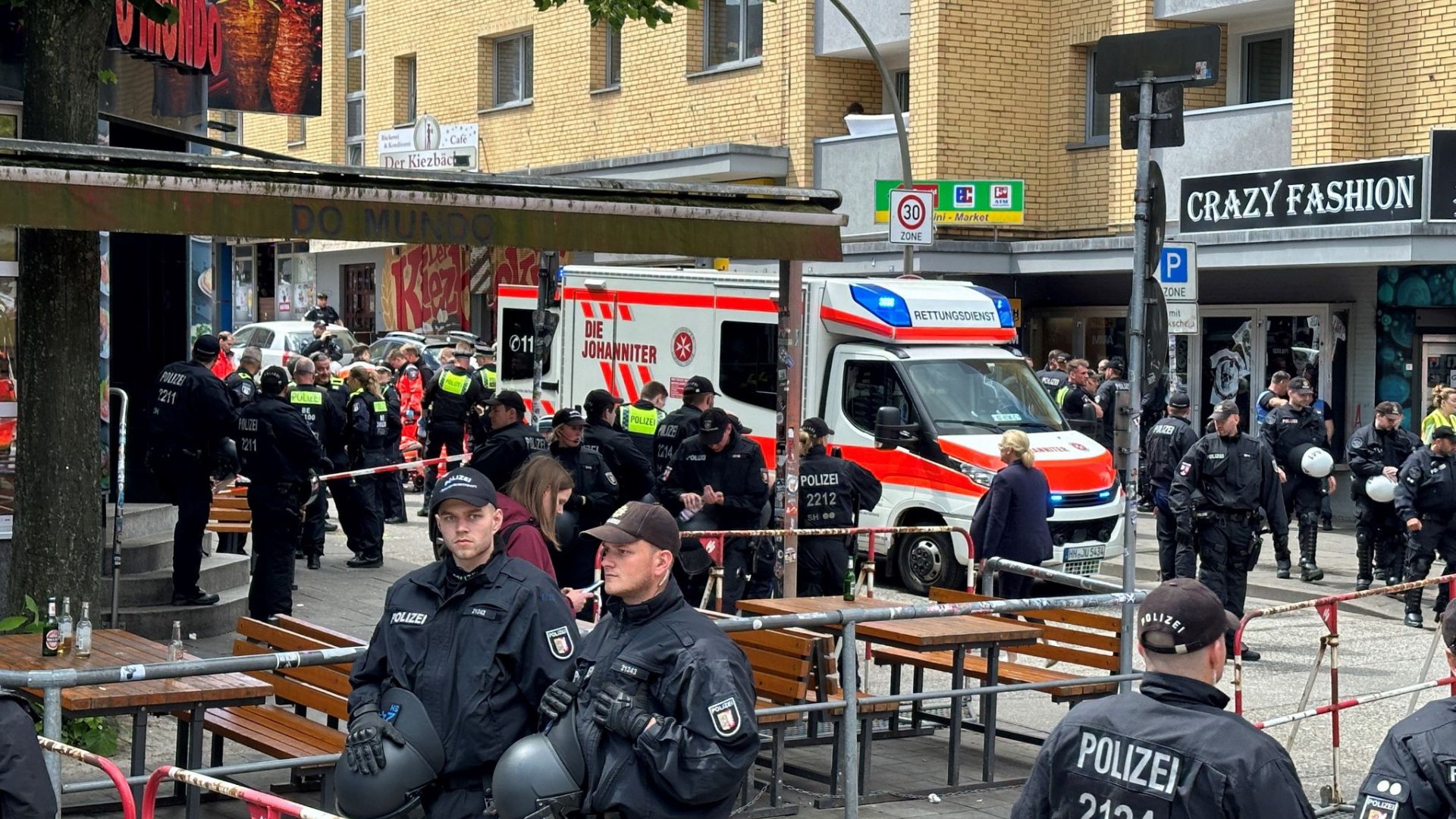 La Policía de Alemania neutralizó a hombre armado con bomba cerca de la zona de la Eurocopa 2024