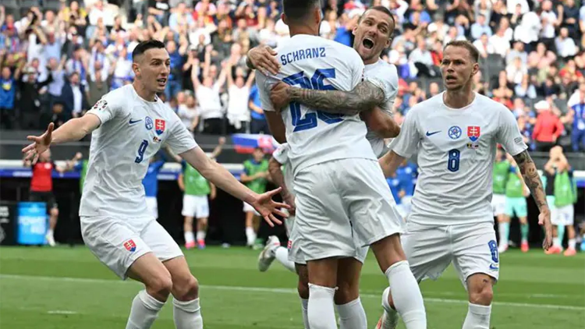 Eslovaquia le amarga debut a Bélgica en la Eurocopa 2024