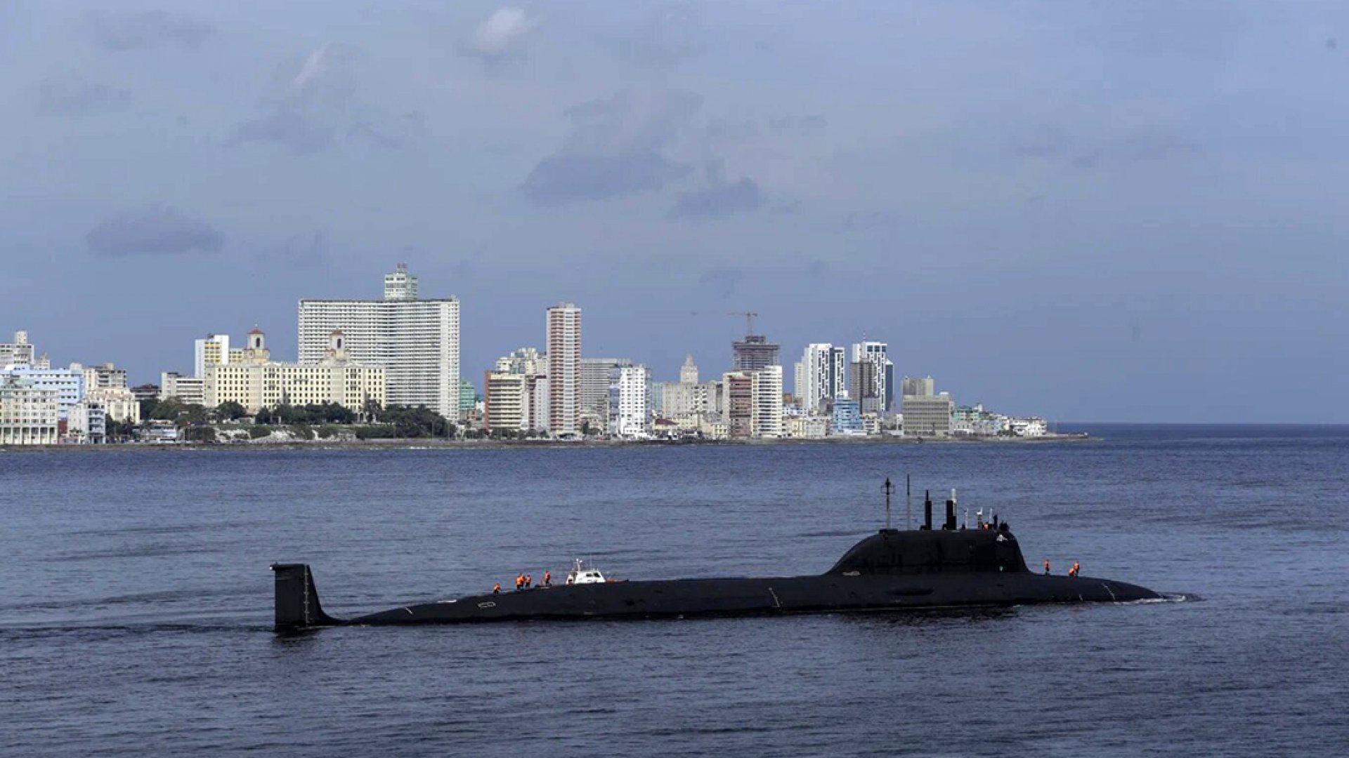 Buques de guerra rusos abandonan el puerto de La Habana