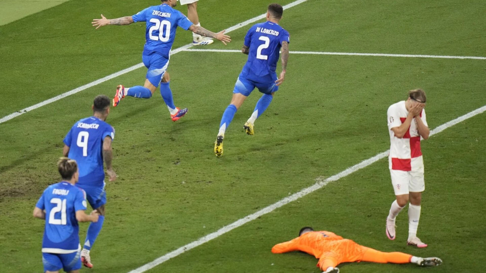Italia rescata el empate y el pase a Octavos de la Eurocopa 2024