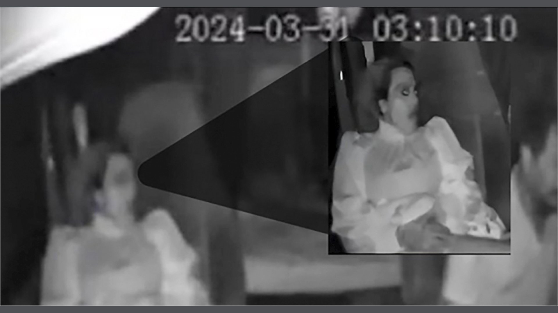 Captan a mujer fantasma viajando junto a trailero | Video