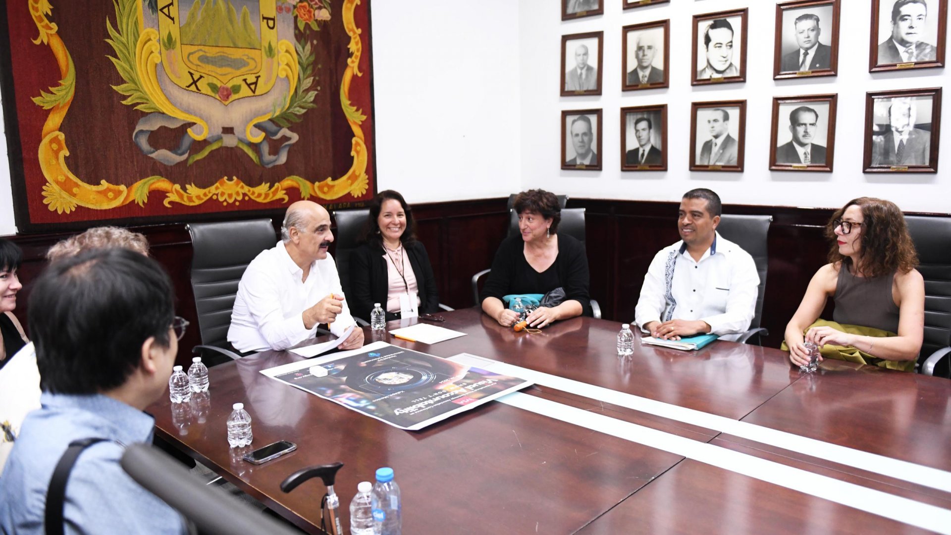 Recibe Ricardo Ahued a delegados del Congreso Internacional de Sociología Visual