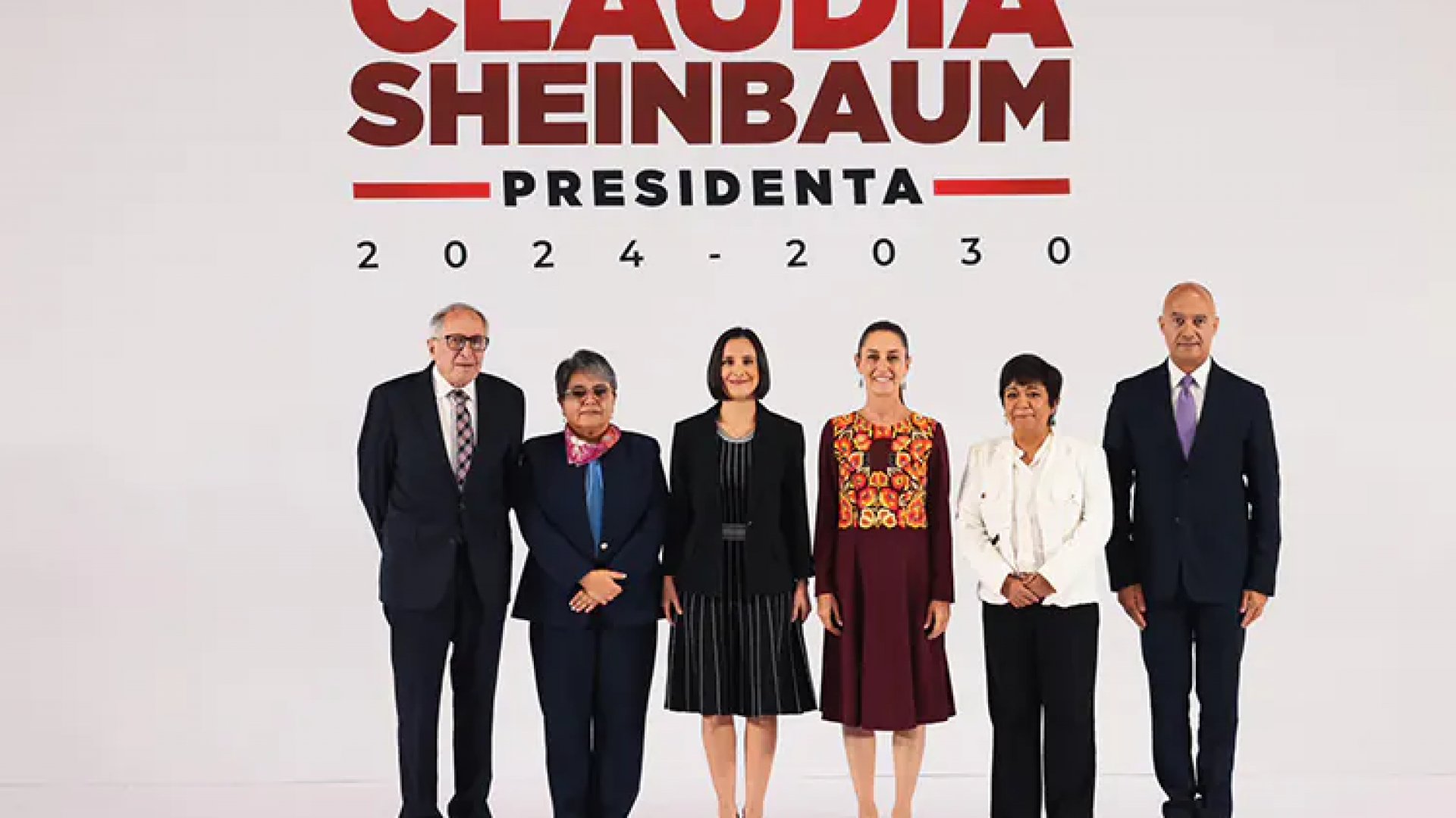 Anuncia Sheinbaum a otros cinco integrantes de su gabinete