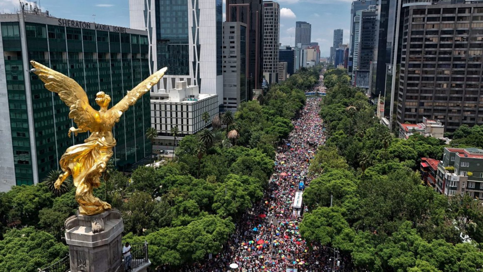 Día de orgullo y diversidad de reclamos de justicia